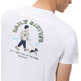 HOMBRE CAMISETA ESTAMPADO DAILY ROUTI BLANCO P