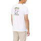 HOMBRE CAMISETA ESTAMPADO FAMILIAR TR BLANCO P