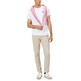 HOMBRE CAMISETA ESTAMPADO FAMILIAR TR BLANCO P