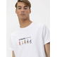 HOMBRE CAMISETA ESTAMPADO PEOPLE ROUT BLANCO P