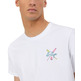HOMBRE CAMISETA ESTAMPADO REMOS COLOR BLANCO P