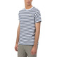 HOMBRE CAMISETA RAYAS NAUTICAS FLUOR BLANCO P