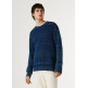 JERSEY PUNTO CUELLO REDONDO HOMBRE PEPE JEANS EFECTO DESGASTADO