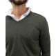 JERSEY HOMBRE  EL GANSO JERSEY BÁSICO CUELLO PICO VERD