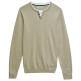 JERSEY PUNTO FINO HOMBRE SALSA JEANS CUELLO HENLEY