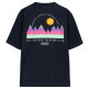 CAMISETA HOMBRE  MUNICH OVERSIZE T-SHIRT TREKKING NAVY