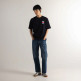 CAMISETA HOMBRE  MUNICH OVERSIZE T-SHIRT TREKKING NAVY