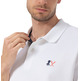 HOMBRE POLO BORDADO ESENCIALES  BLANC BLANCO P
