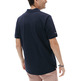 HOMBRE POLO LAVADO BORDADO A CONTRAST AZUL MAR