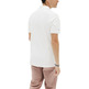 HOMBRE POLO LAVADO BORDADO A CONTRAST BLANCO P