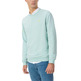 HOMBRE SUDADERA BÁSICA BORDADO A CONT AZUL TUR
