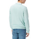 HOMBRE SUDADERA BÁSICA BORDADO A CONT AZUL TUR