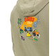 HOMBRE SUDADERA CAPUCHA ESTAMPADO PIC VERDE SA