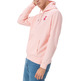 HOMBRE SUDADERA CAPUCHA ESTAMPADO SEA ROSA