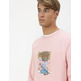 HOMBRE SUDADERA ESTAMPADO ELPULPO SHO ROSA