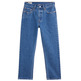 VAQUERO MUJER LEVIS 501 CROP JAZZ POP