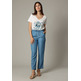 CAMISETA MUJER DEELUXE ESTAMPADO CALAVERA