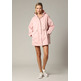 CHAQUETA CON CAPUCHA MUJER DEELUXE FIT HOLGADO