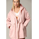 CHAQUETA CON CAPUCHA MUJER DEELUXE FIT HOLGADO