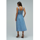 VESTIDO MIDI MUJER SALSA JEANS EN LIGHTDENIM