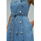 VESTIDO MIDI MUJER SALSA JEANS EN LIGHTDENIM