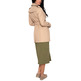 GABARDINA CRUZADA MUJER BRAVE SOUL DOBLE BOTONADURA