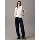CAMISETA MUJER CALVIN KLEIN CON MONOGRAMA FIT SLIM
