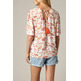 CAMISA MUJER  DEELUX TALMI BL W M+