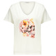 CAMISETA MUJER DEELUXE ESTAMPADO CALAVERA
