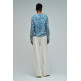 BLUSA SATINADA MUJER SALSA JEANS CON ESTAMPADO