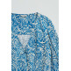 BLUSA SATINADA MUJER SALSA JEANS CON ESTAMPADO