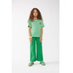 CAMISETA NIÑA COMPAÑIA FANTASTICA RAYAS VERDES