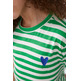 CAMISETA NIÑA COMPAÑIA FANTASTICA RAYAS VERDES