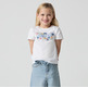CAMISETA NIÑA LEVI'S LOGO BATWING DE FLORES TALLAJE INFANTIL
