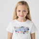 CAMISETA NIÑA LEVI'S LOGO BATWING DE FLORES TALLAJE INFANTIL