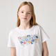 CAMISETA NIÑA LEVI'S LOGO BATWING DE FLORES TALLAJE ADOLESCENTE