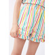 PANTALÓN CORTO NIÑA  CIAFAN SHORTS DE NIÑA RAYAS MULTICOLO