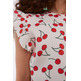 TOP NIÑA COMPAÑIA FANTASTICA ESTAMPADO CEREZAS