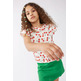TOP NIÑA COMPAÑIA FANTASTICA ESTAMPADO CEREZAS