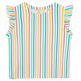 CAMISETA NIÑA  CIAFAN TOP DE NIÑA RAYAS MULTICOLOR