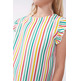 CAMISETA NIÑA  CIAFAN TOP DE NIÑA RAYAS MULTICOLOR