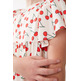 VESTIDO CORTO NIÑA COMPAÑIA FANTASTICA ESTAMPADO CEREZAS