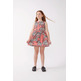 VESTIDO CORTO NIÑA COMPAÑIA FANTASTICA ESTAMPADO SAFARI