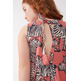 VESTIDO CORTO NIÑA COMPAÑIA FANTASTICA ESTAMPADO SAFARI