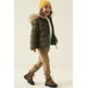 CAZADORA CON CAPUCHA CON PELO NIÑO GARCIA JEANS