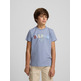 CAMISETA NIÑO SILBON RAQUETA MEDIA FIT REGULAR