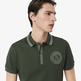 POLO HOMBRE LACOSTE INSIGNIA ESTAMPADA FIT REGULAR