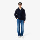 SUDADERA CAPUCHA FELPA HOMBRE LACOSTE CON CREMALLERA