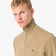 SUDADERA HOMBRE LACOSTE DE INTERLOCK CON CUELLO ALTO Y CREMALLERA