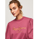 SUDADERA CON MANGAS ABULLONADAS MUJER PEPE JEANS LAETITIA